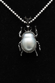 Vespera_AW Pearl Unicorn Fairy  Pendant