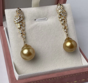 Vespera_Golden Aviana Pearl Earrings