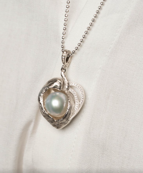 Vespera_Lumina Core Pearl Necklace