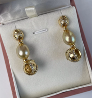 Vespera_Trinity Aureum Pearl Earring
